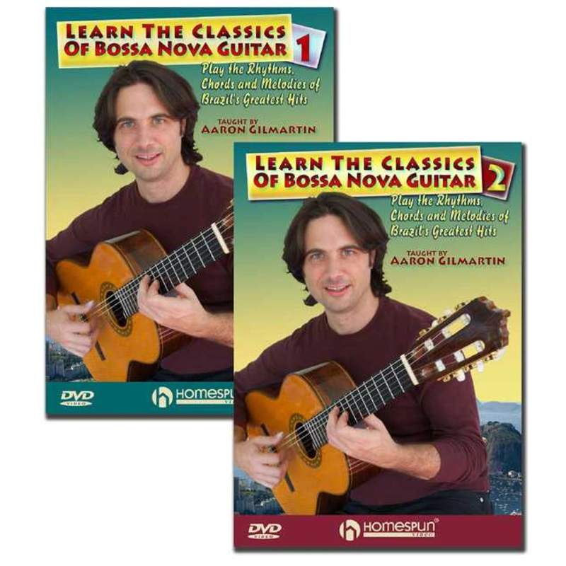 DVD - Learn the Classics of Bossa Nova Guitar - Two DVD Set