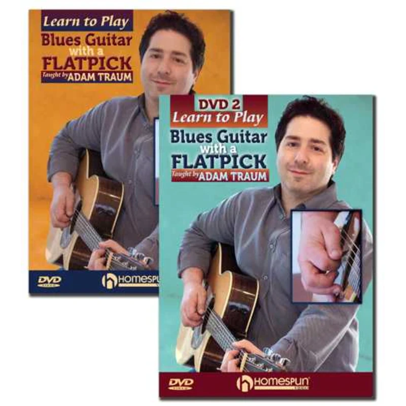 DVD - Learn to Play Blues Guitar with a Flatpick: Two DVD Set