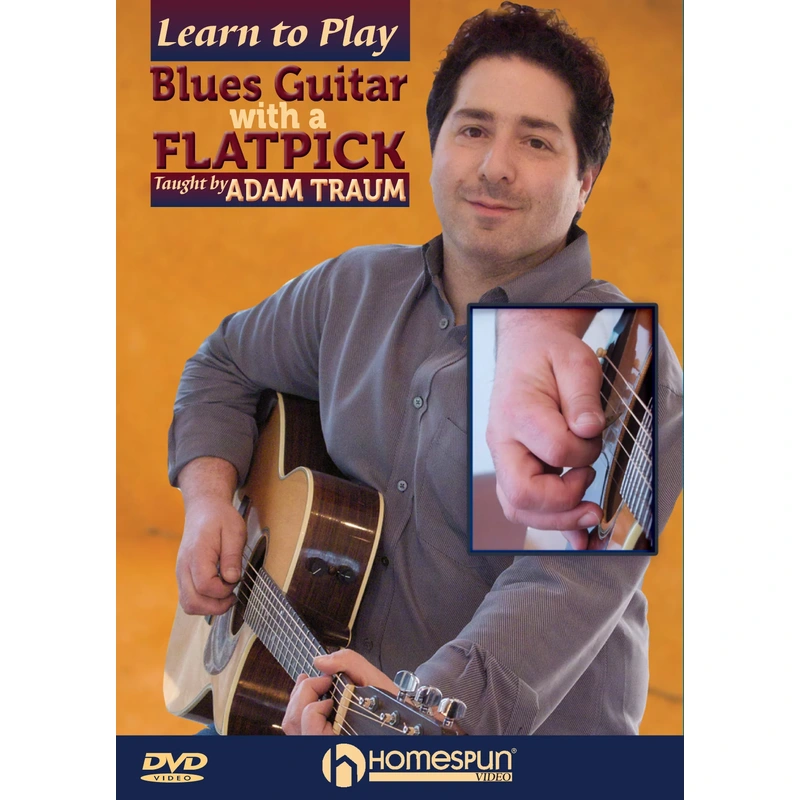 DVD - Learn to Play Blues Guitar with a Flatpick, Vol. 1