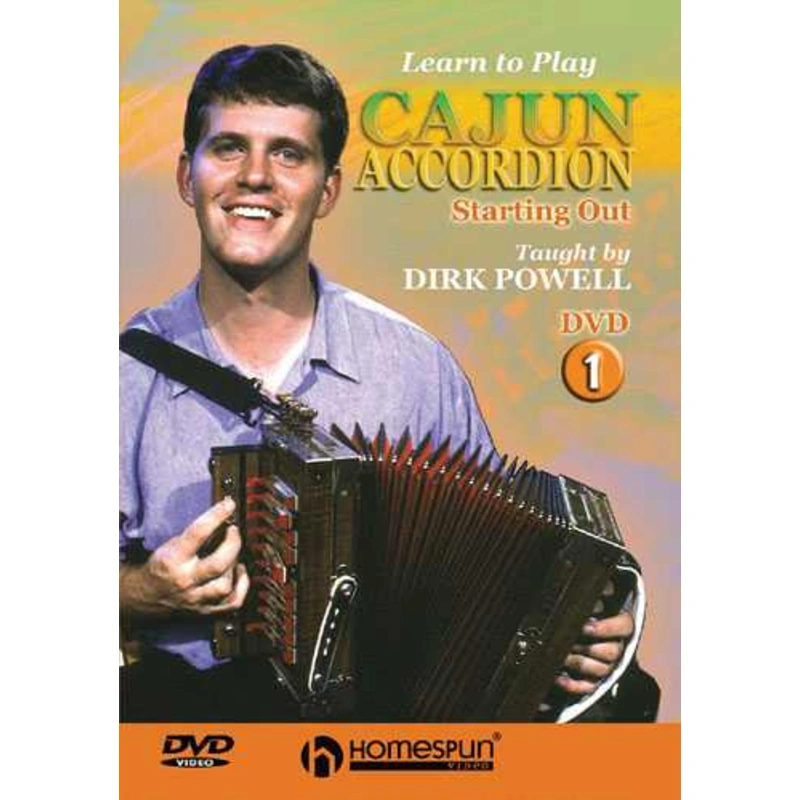 DVD - Learn to Play Cajun Accordion: Vol. 1 - Starting Out