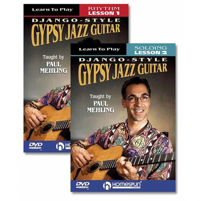 DVD - Learn to Play Django-Style Gypsy Jazz Guitar: Two DVD Set