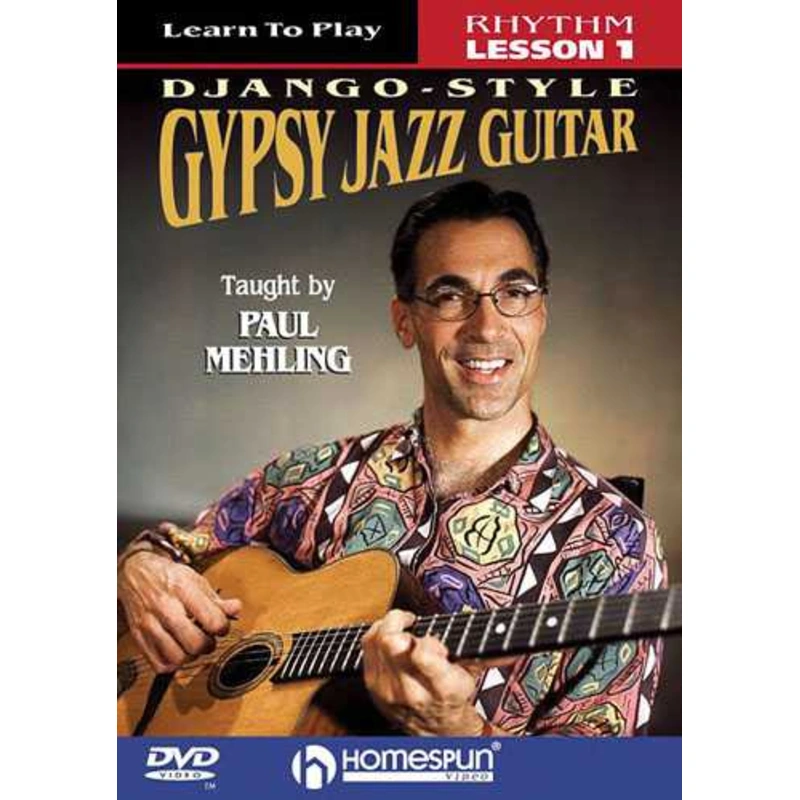 DVD - Learn to Play Django-Style Gypsy Jazz Guitar: Vol. 1 - Rhythm
