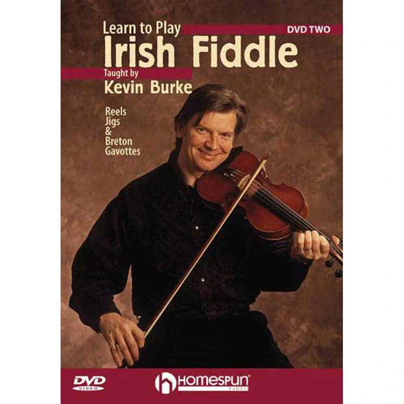 DVD - Learn to Play Irish Fiddle: Vol. 2 - Reels, Jigs, and Breton Gavottes