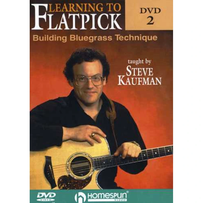 DVD - Learning to Flatpick: Vol. 2 - Building Bluegrass Technique