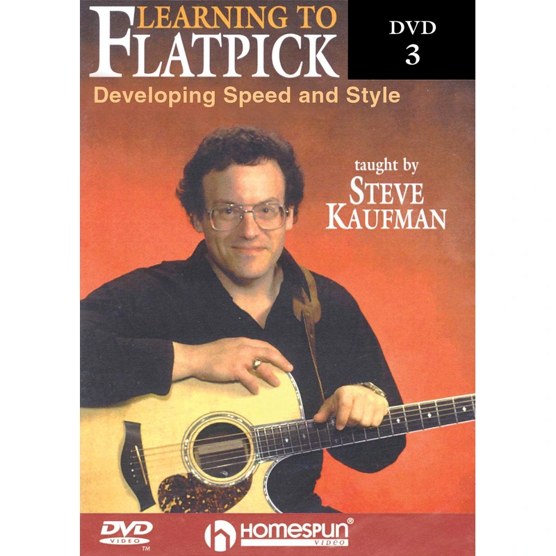 DVD - Learning to Flatpick: Vol. 3 - Developing Speed and Style