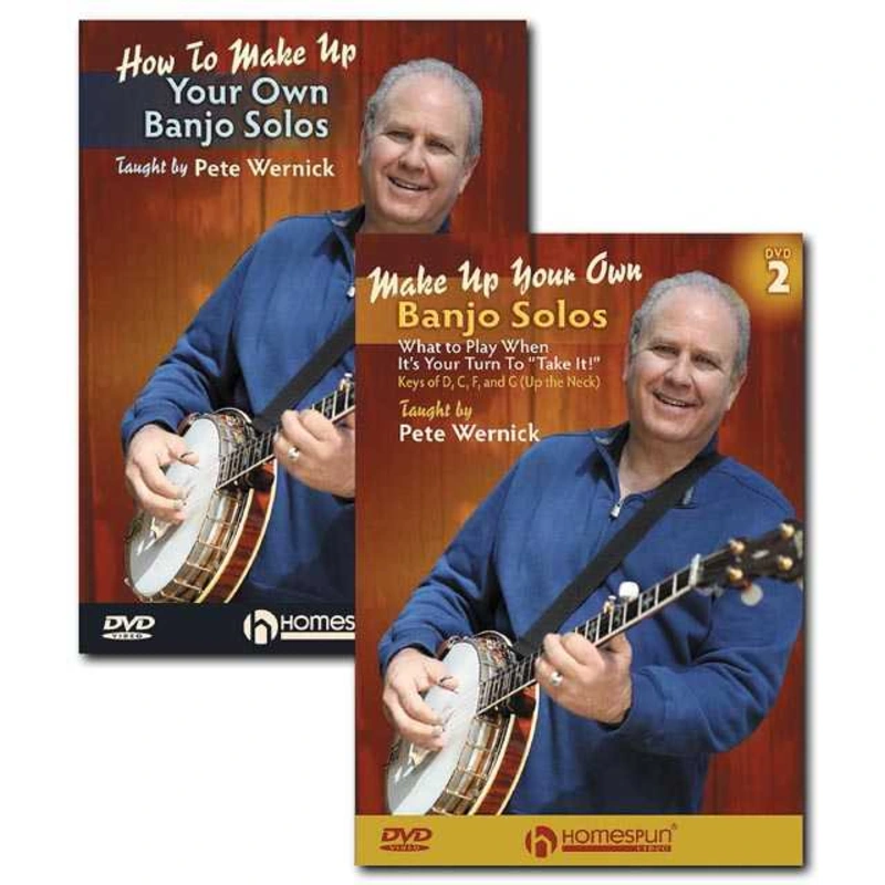 DVD - Make Up Your Own Banjo Solos : Two DVD Set