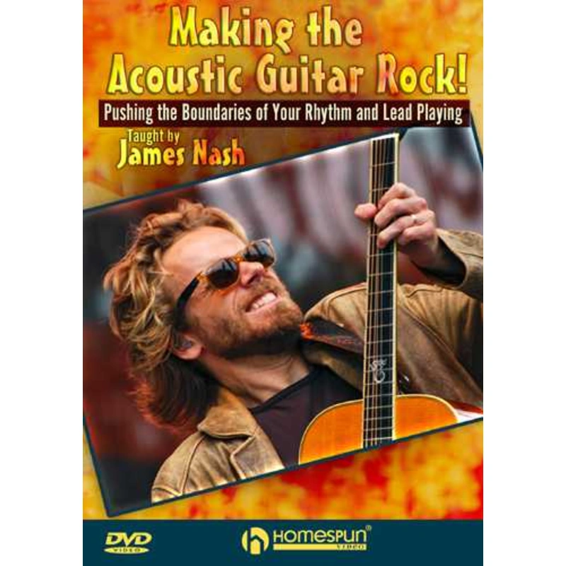 DVD - Making the Acoustic Guitar Rock! - Pushing the Boundaries of Your Rhythm and Lead Playing