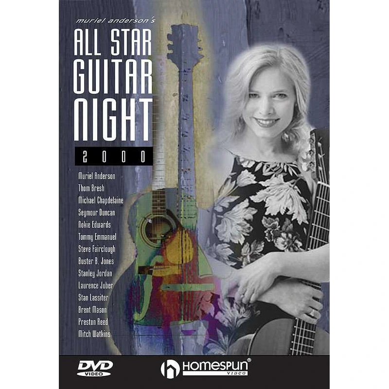 DVD - Muriel Anderson's All Star Guitar Night, Concert 2000