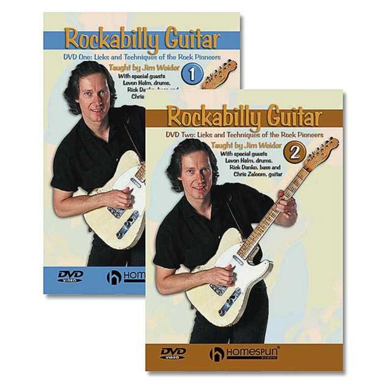 DVD - Rockabilly Guitar: Two DVD Set - Licks & Techniques of the Rock Pioneers