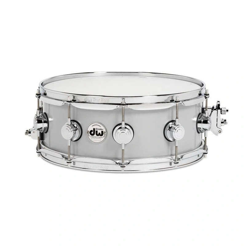 DW Collector's Series 5.5" x 14" Rolled Aluminum Snare Drum with Chrome Hardware