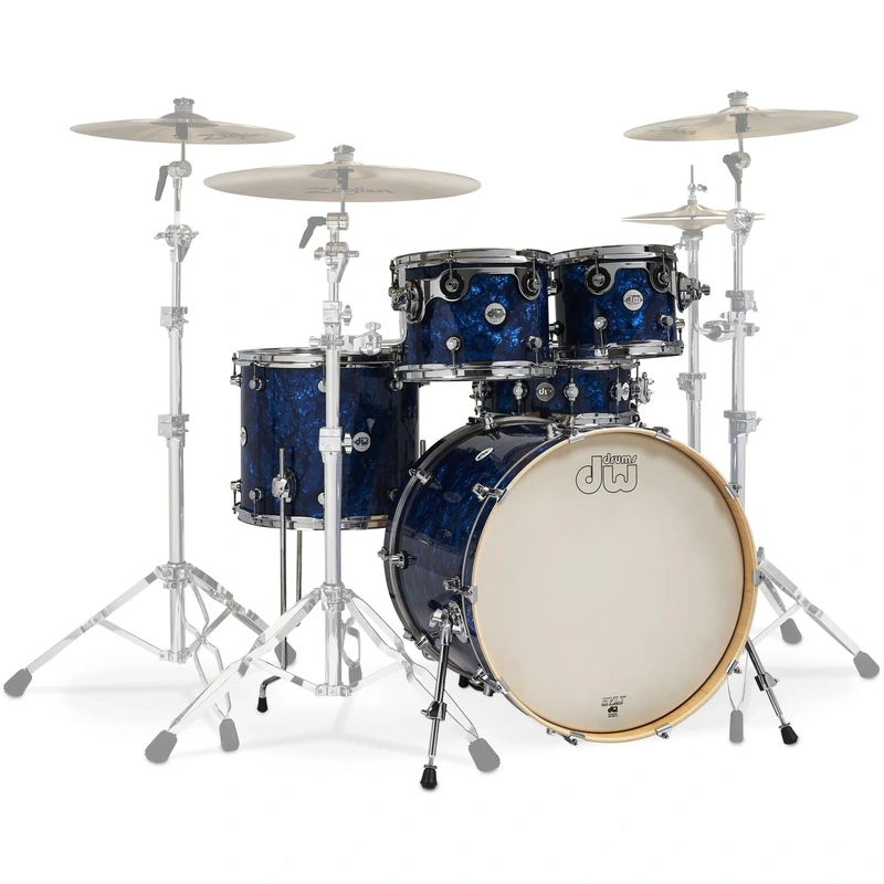 DW Design Series 5-piece Shell Pack - Blue Marine