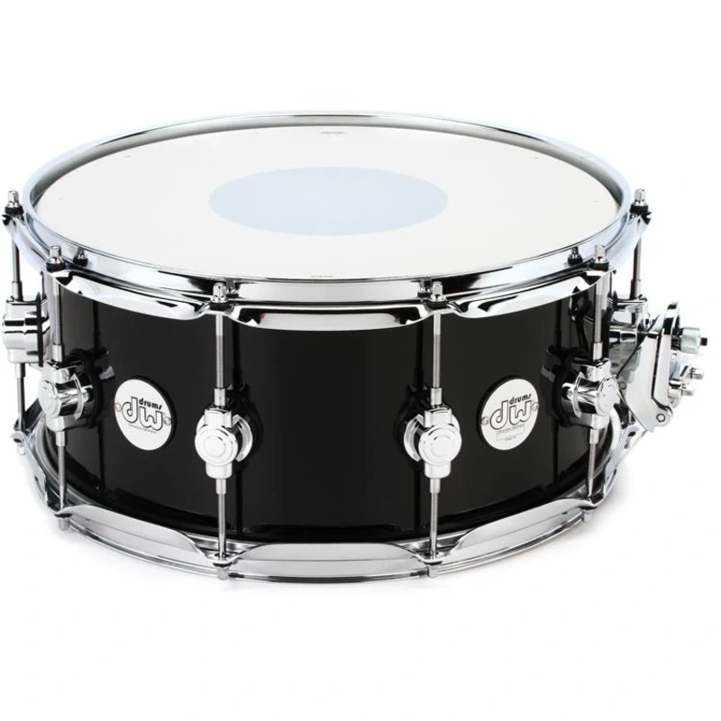 DW Design Series Snare Drum - 6.5 x 14 inch - Black Nickel Over Brass