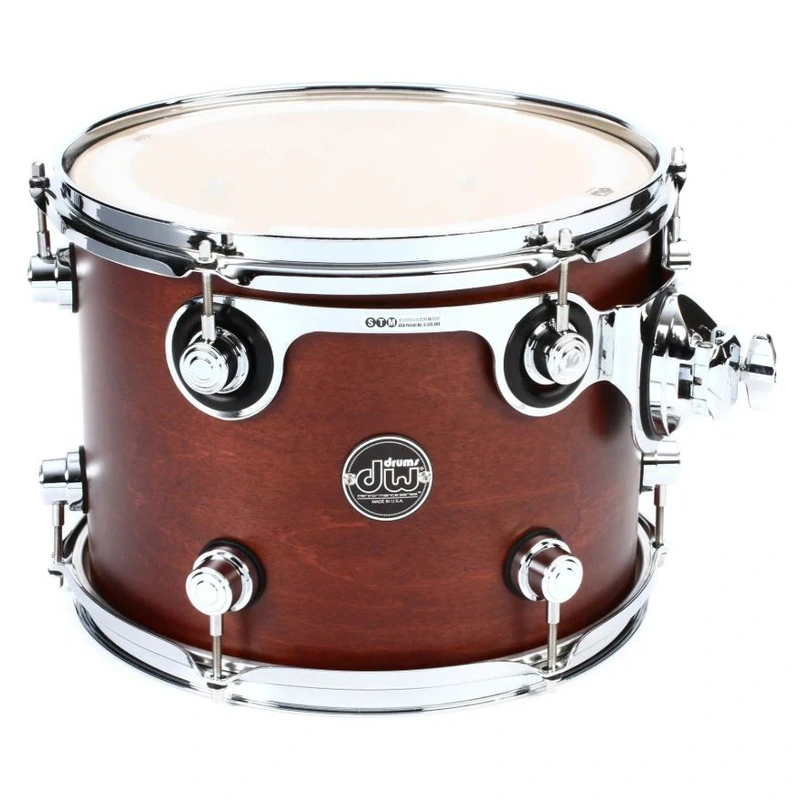 DW Performance Series Mounted Tom - 9" x 12" Tobacco Satin Oil