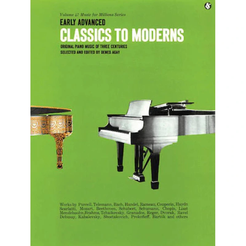 Early Advanced Classics to Moderns: Vol. 47 Music for Millions Series