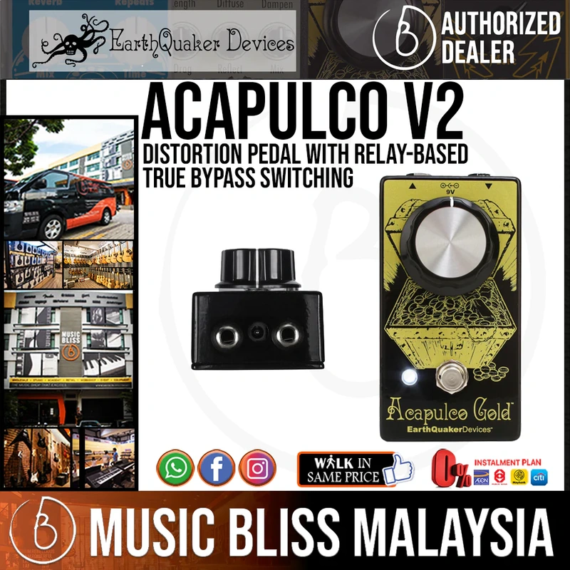 EarthQuaker Devices Acapulco Gold V2 Distortion Pedal
