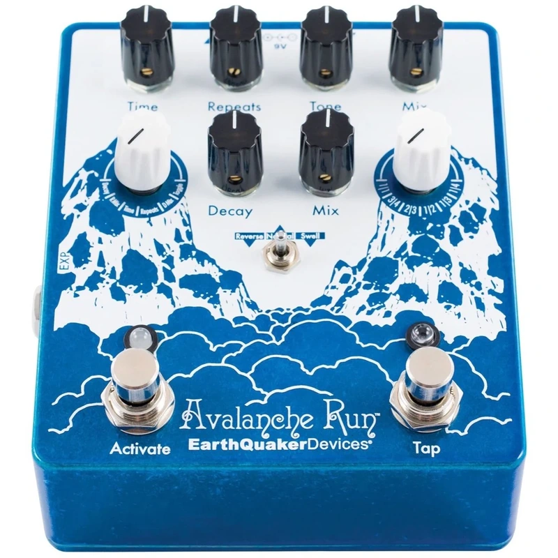 EarthQuaker Devices Avalanche Run V2 Delay and Reverb Pedal