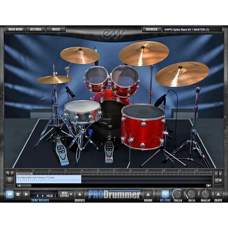 EastWest ProDrummer Volume 1 & 2