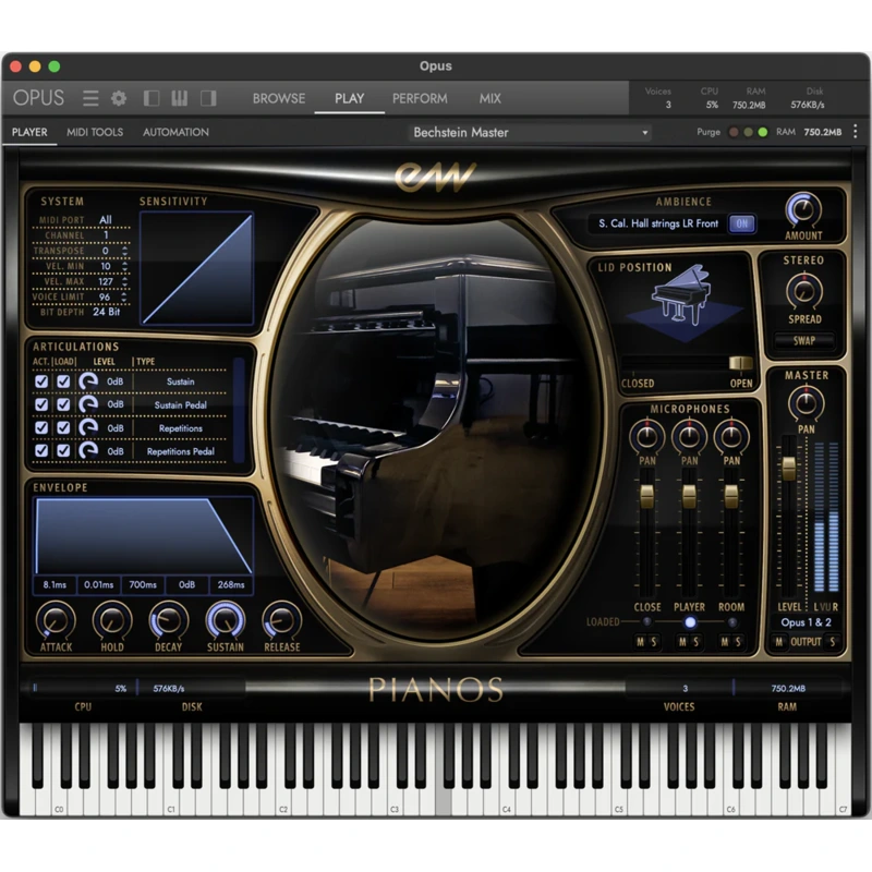 EastWest Quantum Leap Pianos - Platinum Edition
