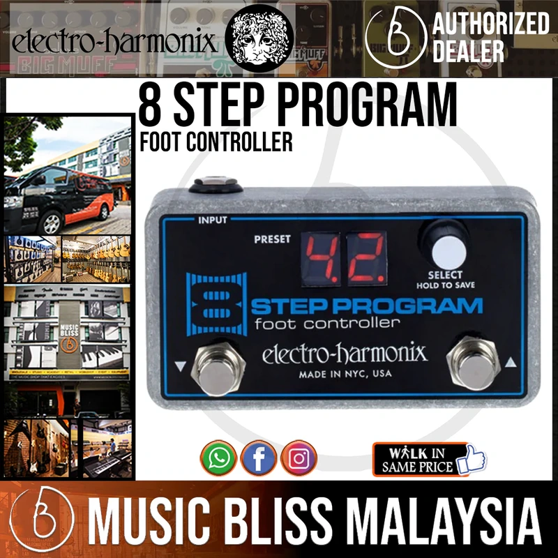Electro Harmonix 8 Step Program Foot Controller