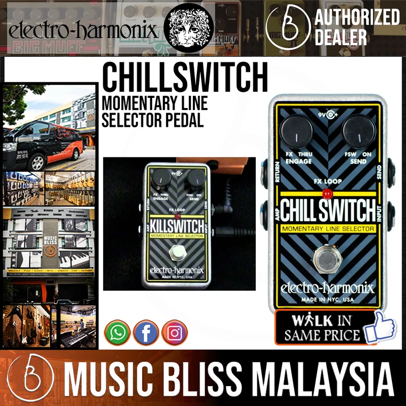 Electro Harmonix Chillswitch Momentary Line Selector Pedal