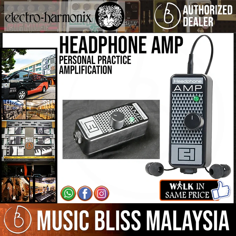 Electro Harmonix Headphone Amp Personal Practice Amplification