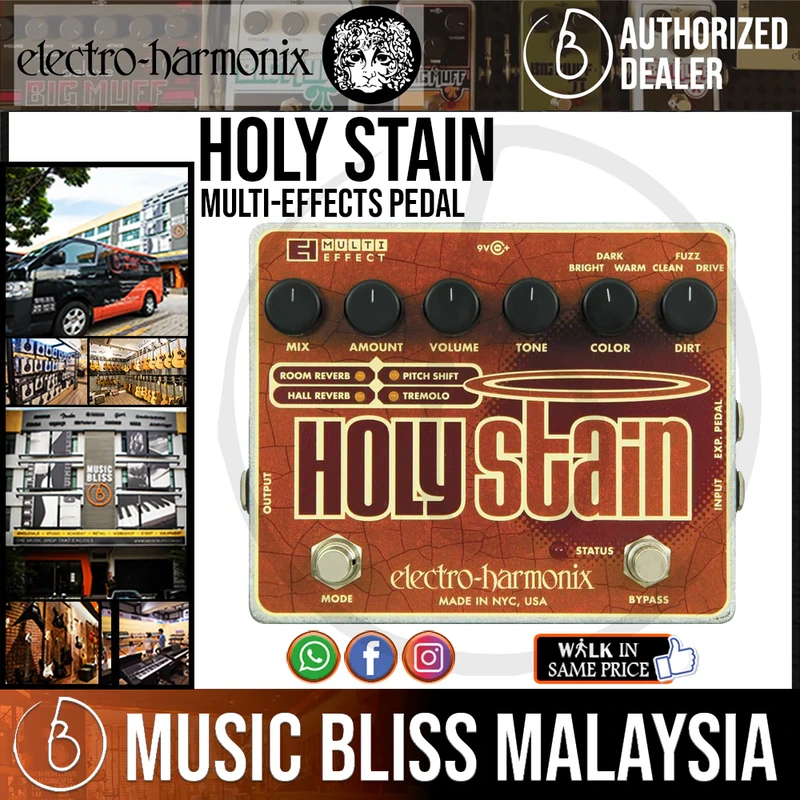 Electro Harmonix Holy Stain Multi-Effects Pedal