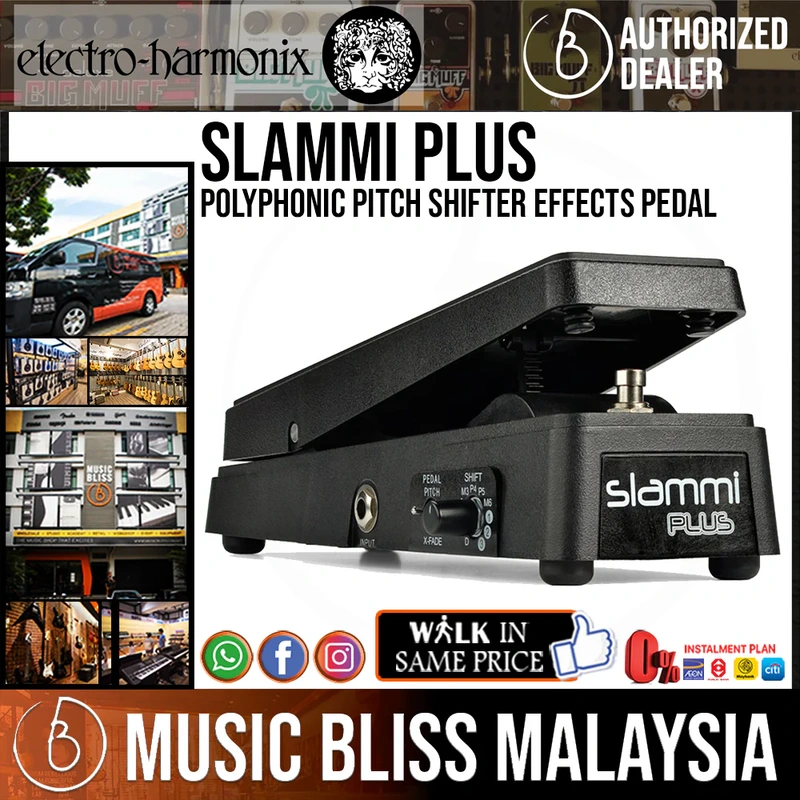 Electro Harmonix Slammi Plus Polyphonic Pitch Shifter Effects Pedal