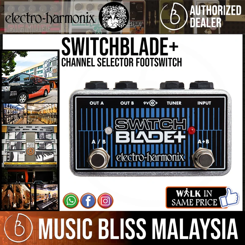 Electro Harmonix Switchblade+ Channel Selector Footswitch