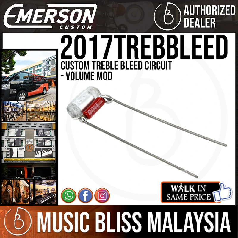 Emerson Custom Treble Bleed Circuit - Volume Mod