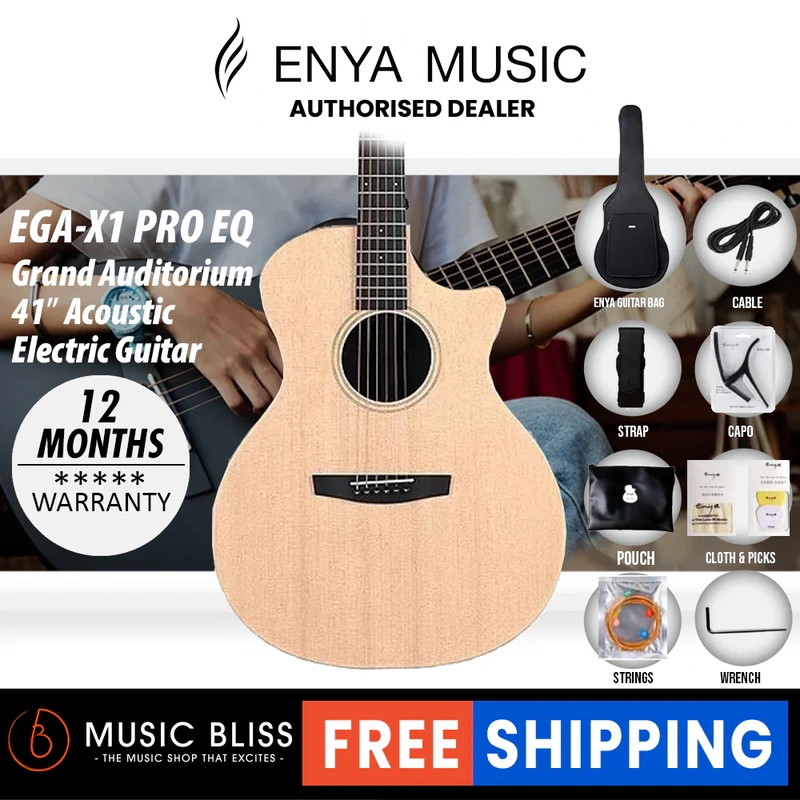 Enya EGA-X1 PRO EQ Acoustic Guitar