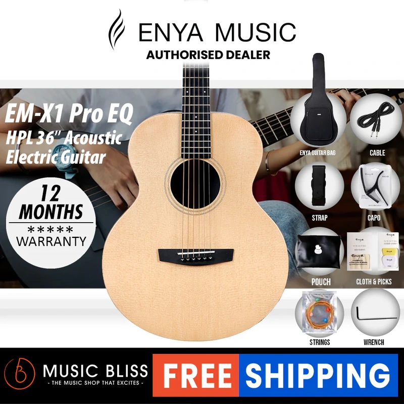 Enya EM-X1 Pro EQ Acoustic Guitar