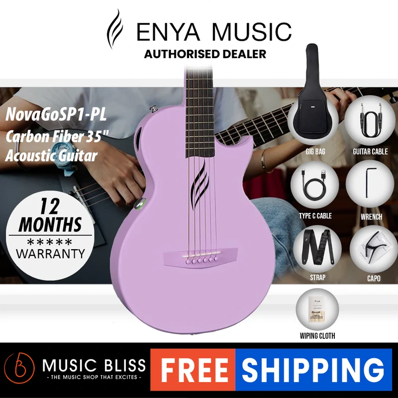 Enya Nova Go SP1 Guitar- Purple