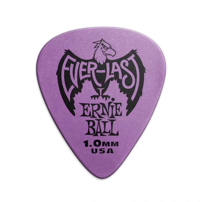 Ernie Ball 1.00mm Purple Everlast Guitar Pick - Each