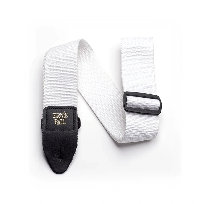 Ernie Ball 2" Polypropylene Guitar Strap - White