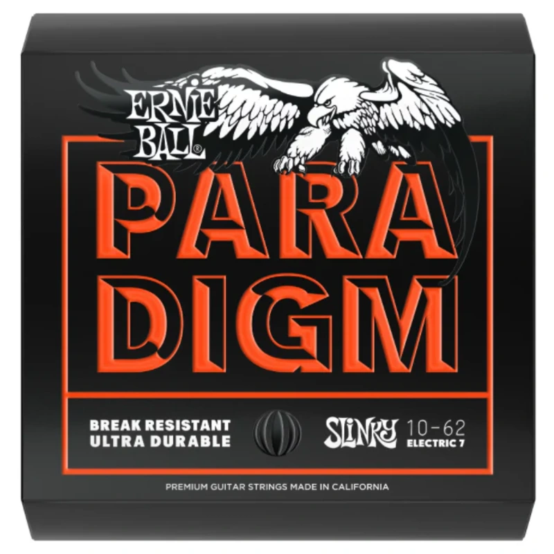 Ernie Ball 2030 Skinny Top Heavy Bottom Slinky 7-string Paradigm Electric Guitar Strings - .010-.062