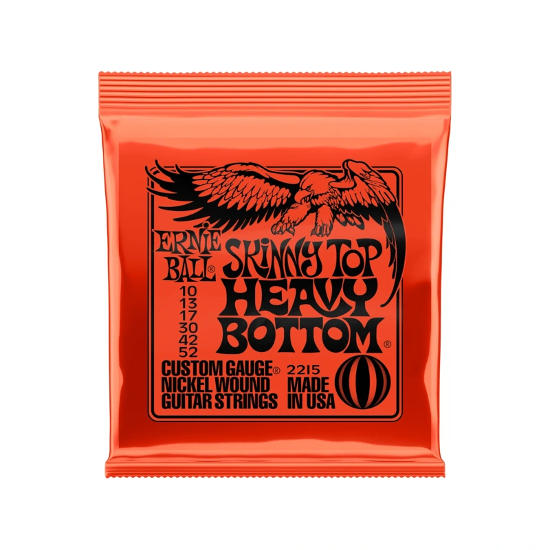 Ernie Ball 2215 Nickel Wound Slinky Skinny Top Heavy Bottom Electric Guitar Strings