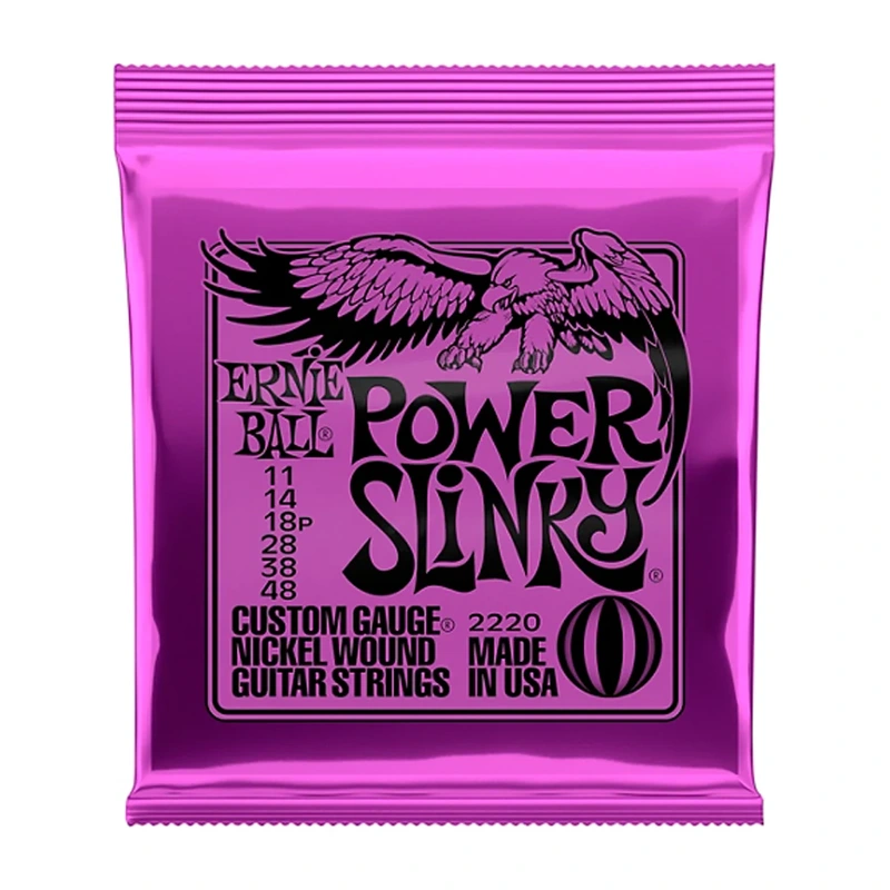 Ernie Ball 2220 Power Slinky Nickel Electric Guitar Strings