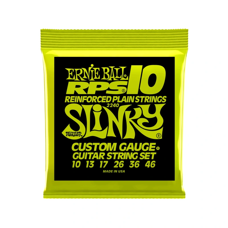 Ernie Ball 2240 Nickel Plated Steel Regular Slinky RPS Electric Guitar Strings