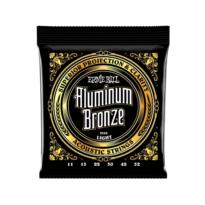 Ernie Ball 2568 Aluminum Bronze Light Gauge Acoustic Guitar Strings