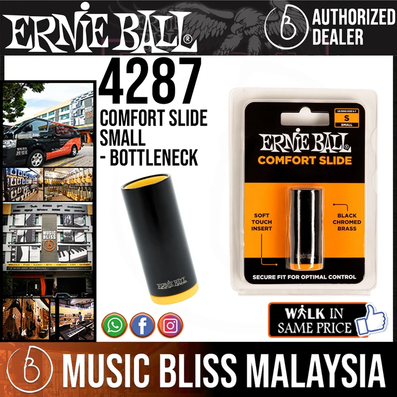 Ernie Ball 4287 Comfort Slide Small  Bottleneck