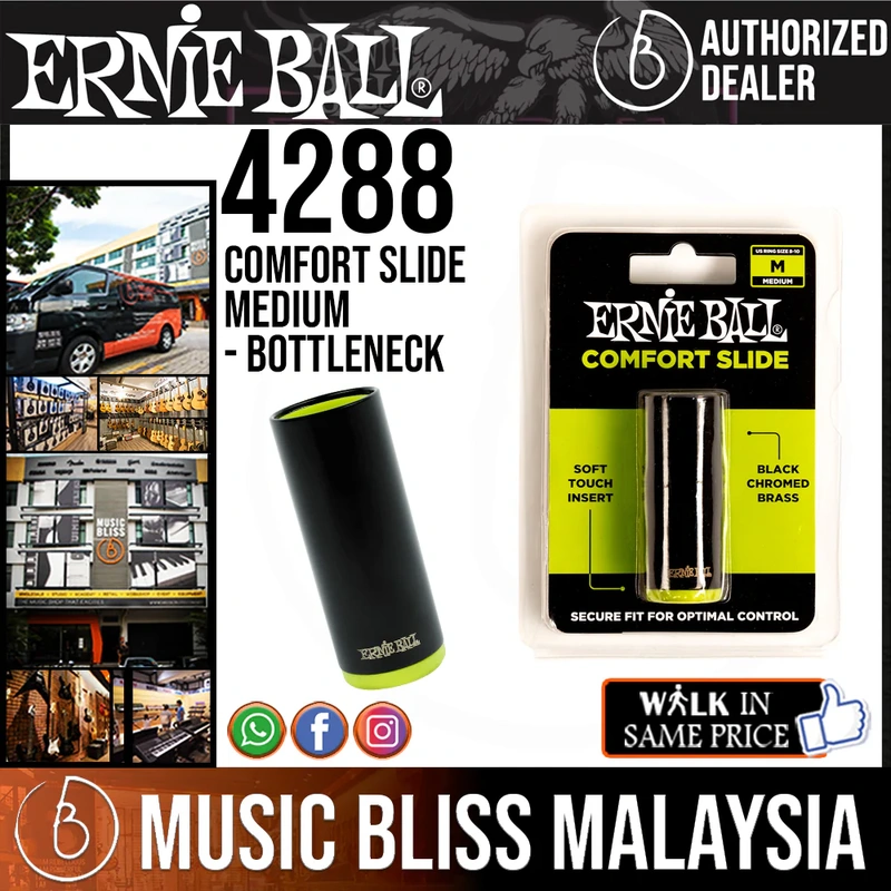 Ernie Ball 4288 Comfort Slide Medium  Bottleneck