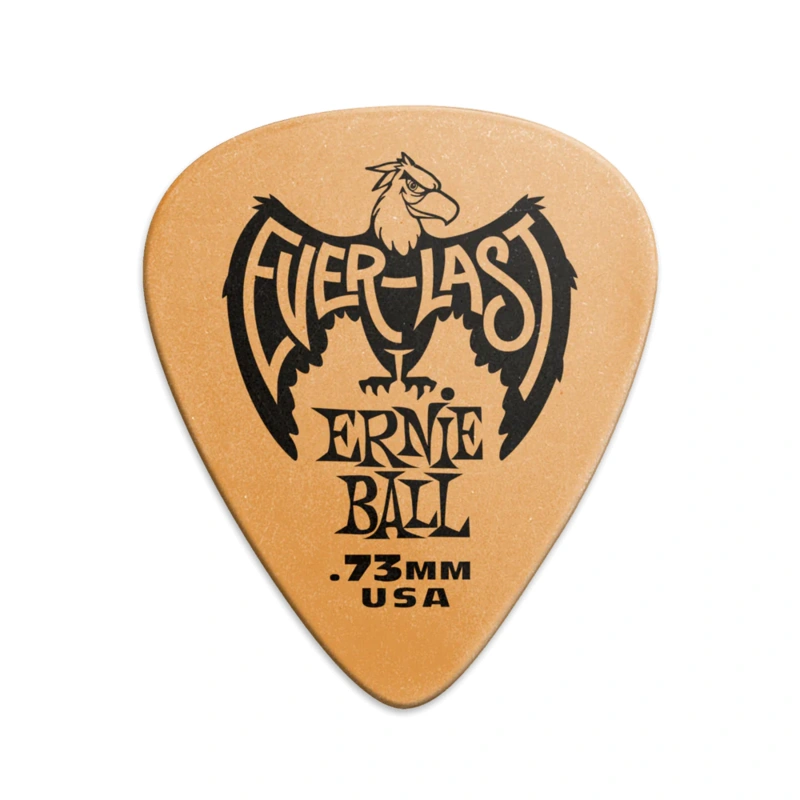 Ernie Ball .73mm Orange Everlast Guitar Pick - Each
