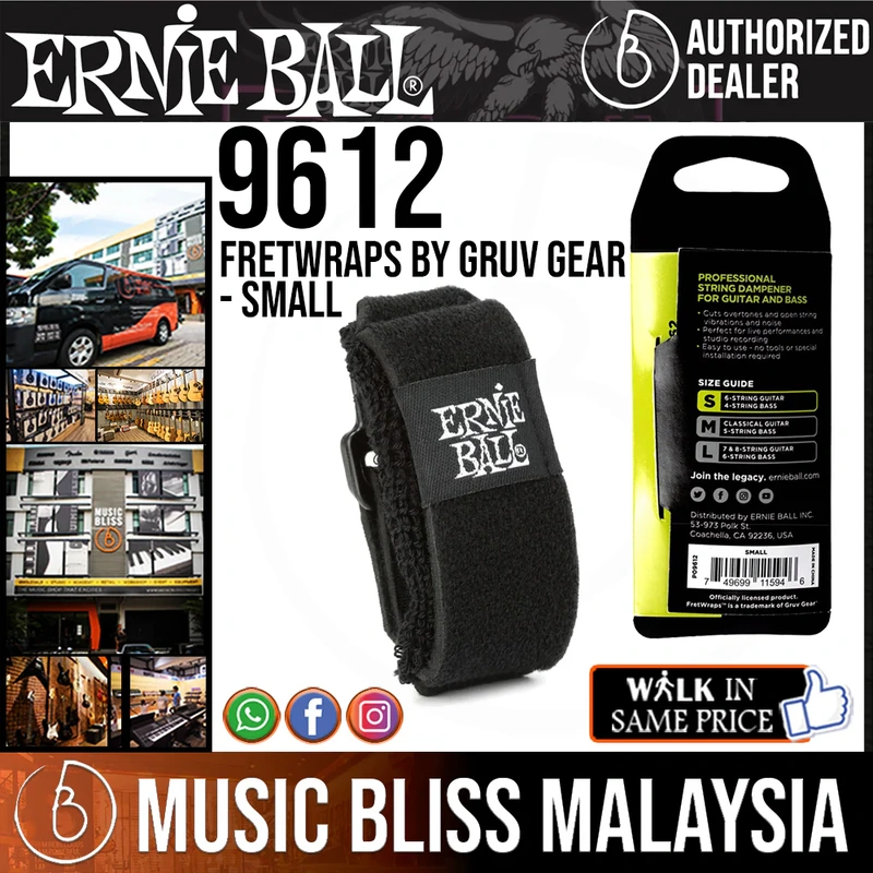 Ernie Ball 9612 FretWraps by Gruv Gear - Small