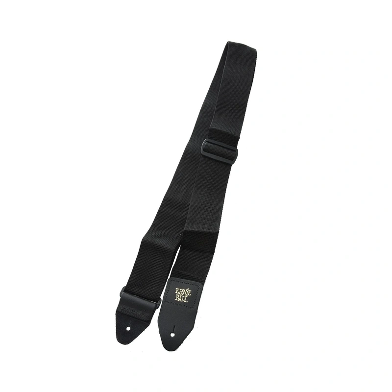 Ernie Ball Black Polypro Guitar Strap