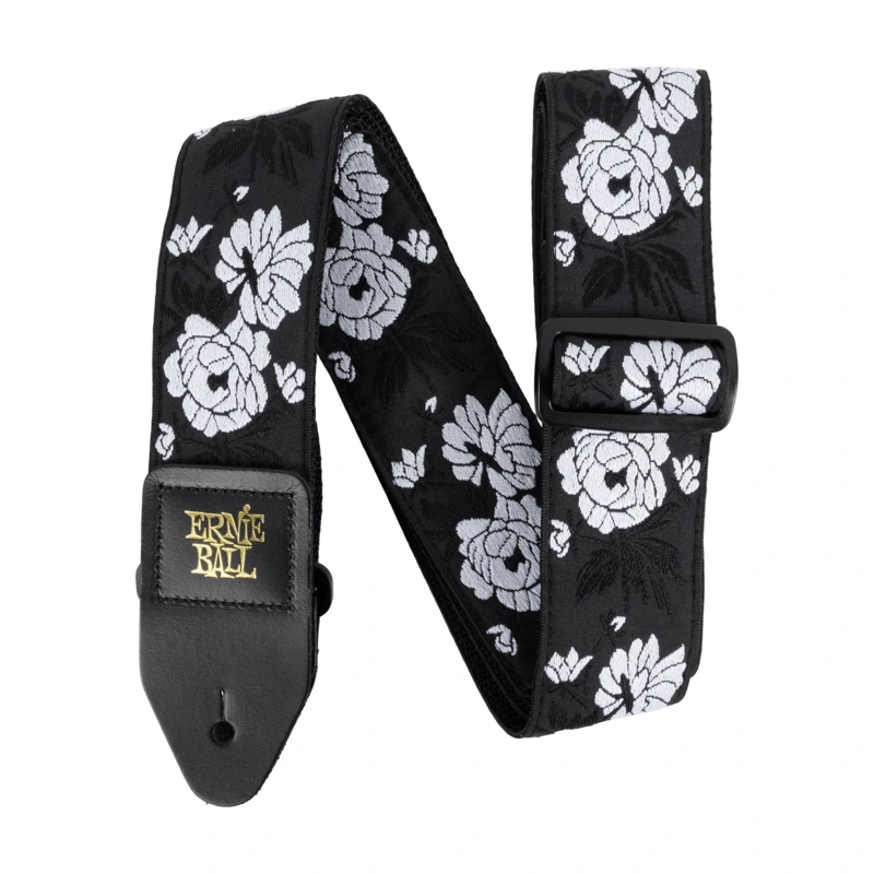 Ernie Ball Jacquard Guitar Strap - Vanilla Rose
