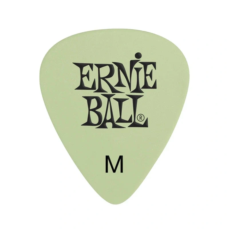 Ernie Ball P09225 Super Glow Medium Glow-In-The-Dark Guitar Pick