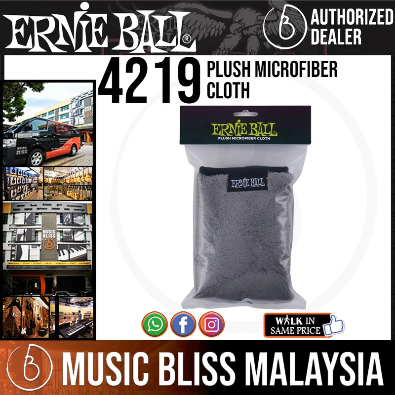 Ernie Ball Plush Microfiber Cloth