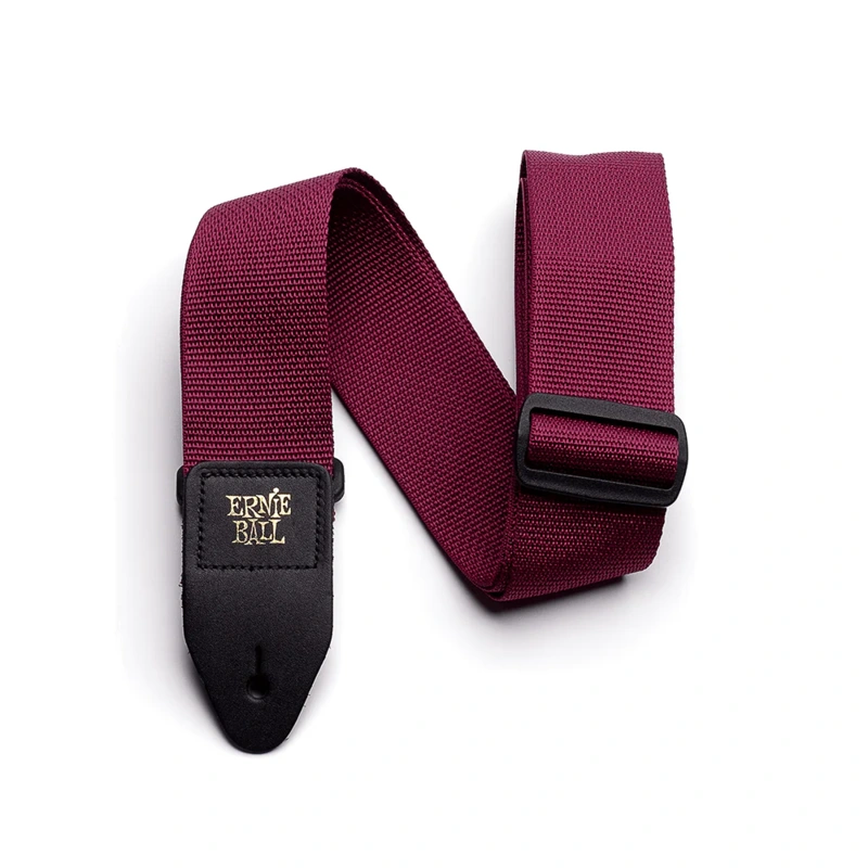 Ernie Ball Polypropylene Guitar Strap - Burgundy