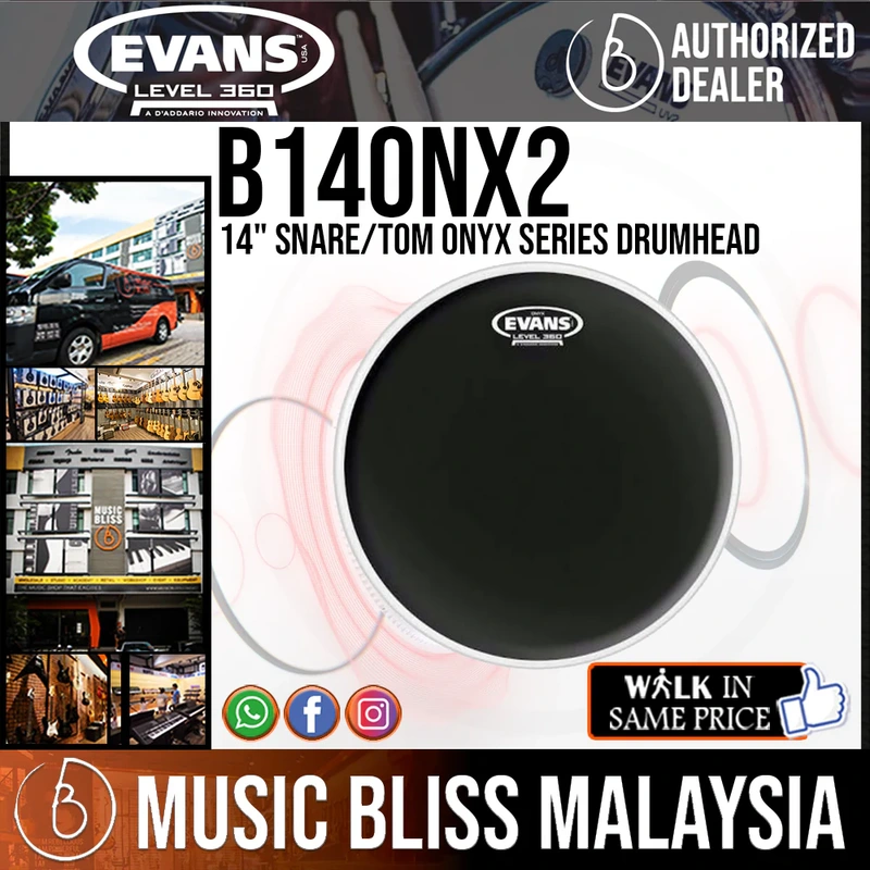 Evans 14" Onyx Series Drumhead