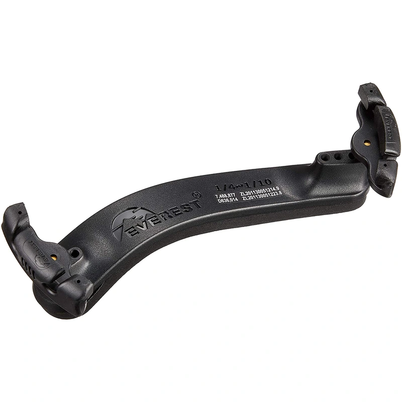 Everest EZ1A Violin Shoulder Rest Size 1/4 to 1/10 - Black